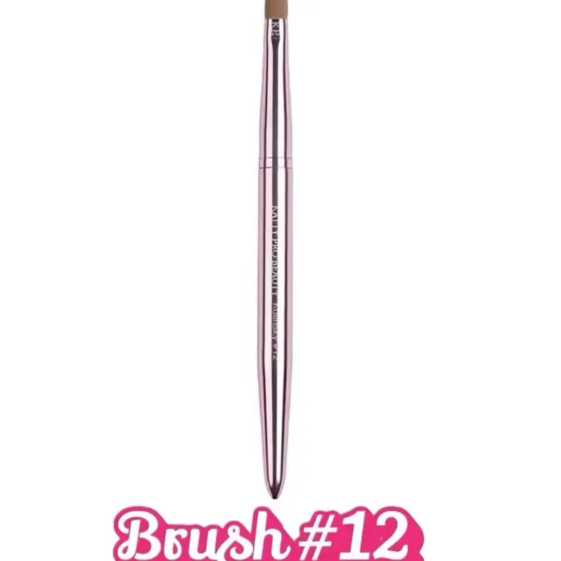 Professional acrylic nail brush made with 100% Kolinsky hair.