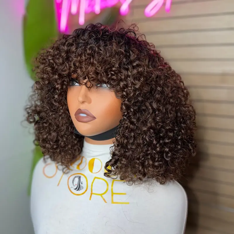 Frange pixie Curly %300density