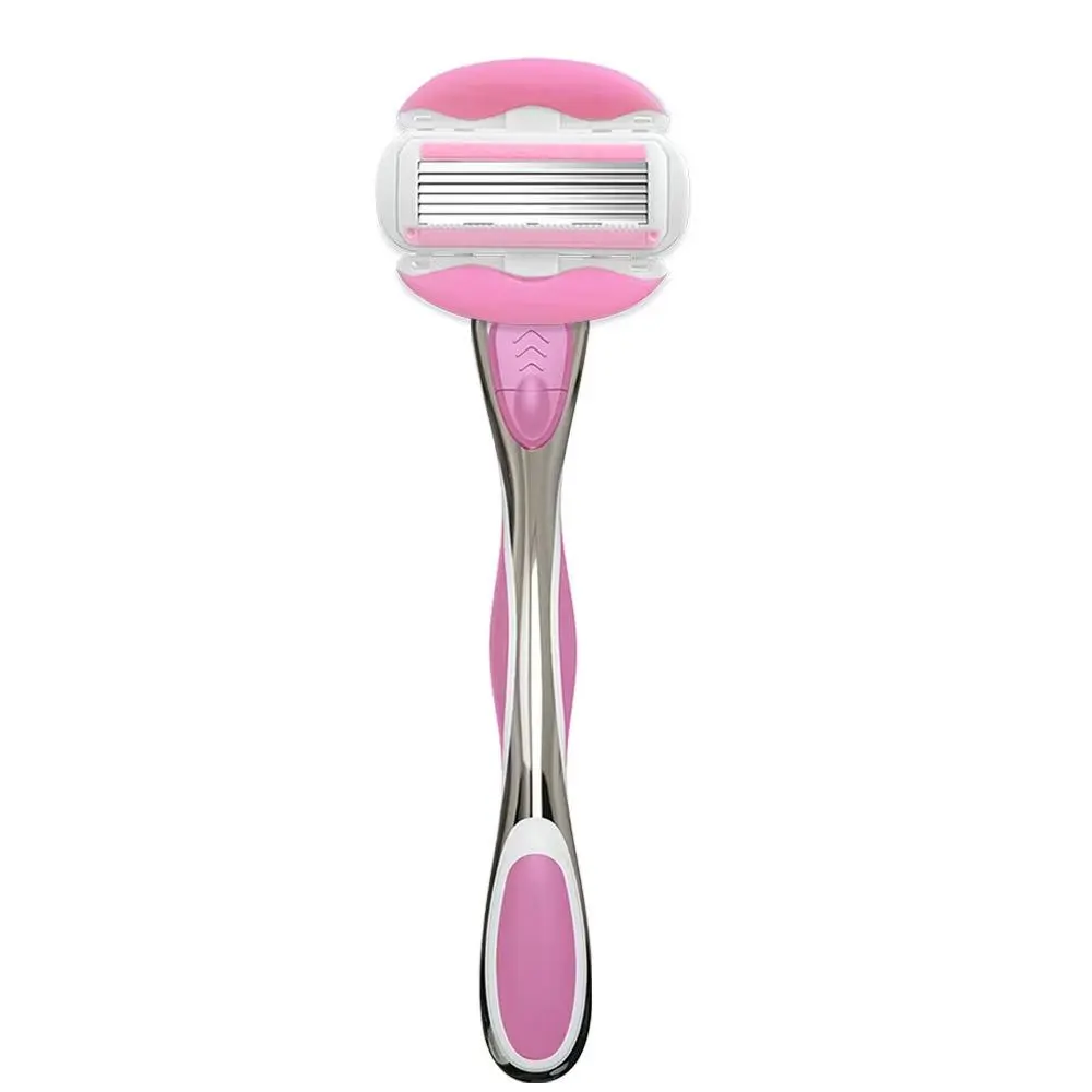 Flawless Bikini Line Shaver for Women - 5-Blade Pink Razor, Smooth & Irritation-Free, Perfect for Sensitive Skin | Quick Grooming Essential