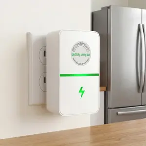 Plug-In Power Box with US Plug 2026 Updated Design, Compatible with 90–250V Input Range Multi Plug Outlet