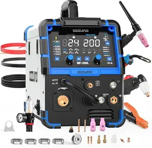 Azzuno MIG 200 All-in-One Pulse MIG Welder and Cutter Combo