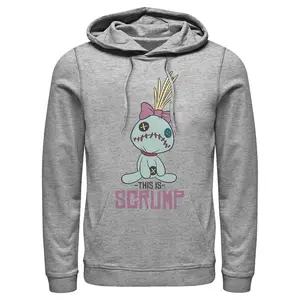 Men's Lilo & Stitch This is Scrump Pull Over Hoodie