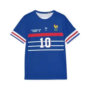 France Football Jersey — Zidane #10 Men's Soccer Shirt
