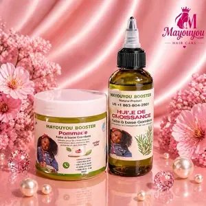 Mayouyou Compact Mini Oil-Pomade Booster, Unisex Dry Scalp & Styling Enhancement Treatment