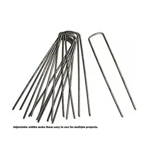 3.5 in. Weed Barrier Landscape Fabric Garden Staples (25-Pack)