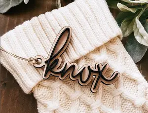 Personalized Christmas Gift Tags, Stocking Tag, Name Place Cards