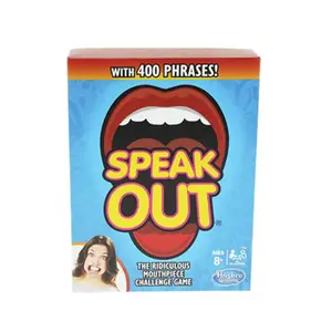 Speak Out Game Mouthpiece Challenge, for Kids Ages 8 and Up, for 4+ Players