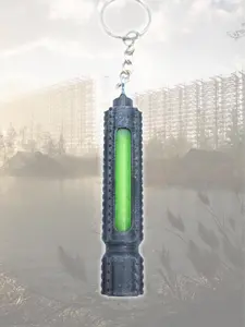 Faust's Pendant Keychain - STALKER 2 3D Printed Hand Painted Glow in the Dark Keychain for STALKER 2 Fans