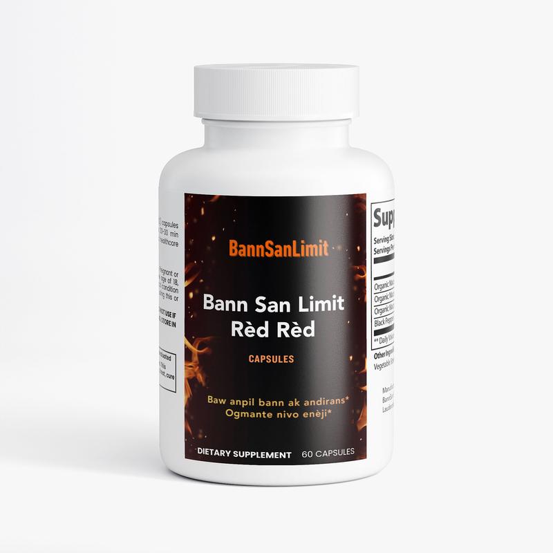 Bann San Limit Rèd Rèd - Gratis Shipping with Jodia Selman - 60 Capsules