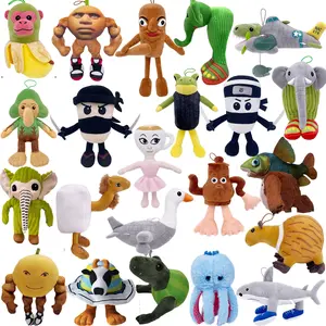 Tung Tung Tung Sahur Plush Toys Vaca Saturno Saturnita Cappuchino Assasino Boneka Ambalabu Soft Stuffed Plush Dolls Gifts