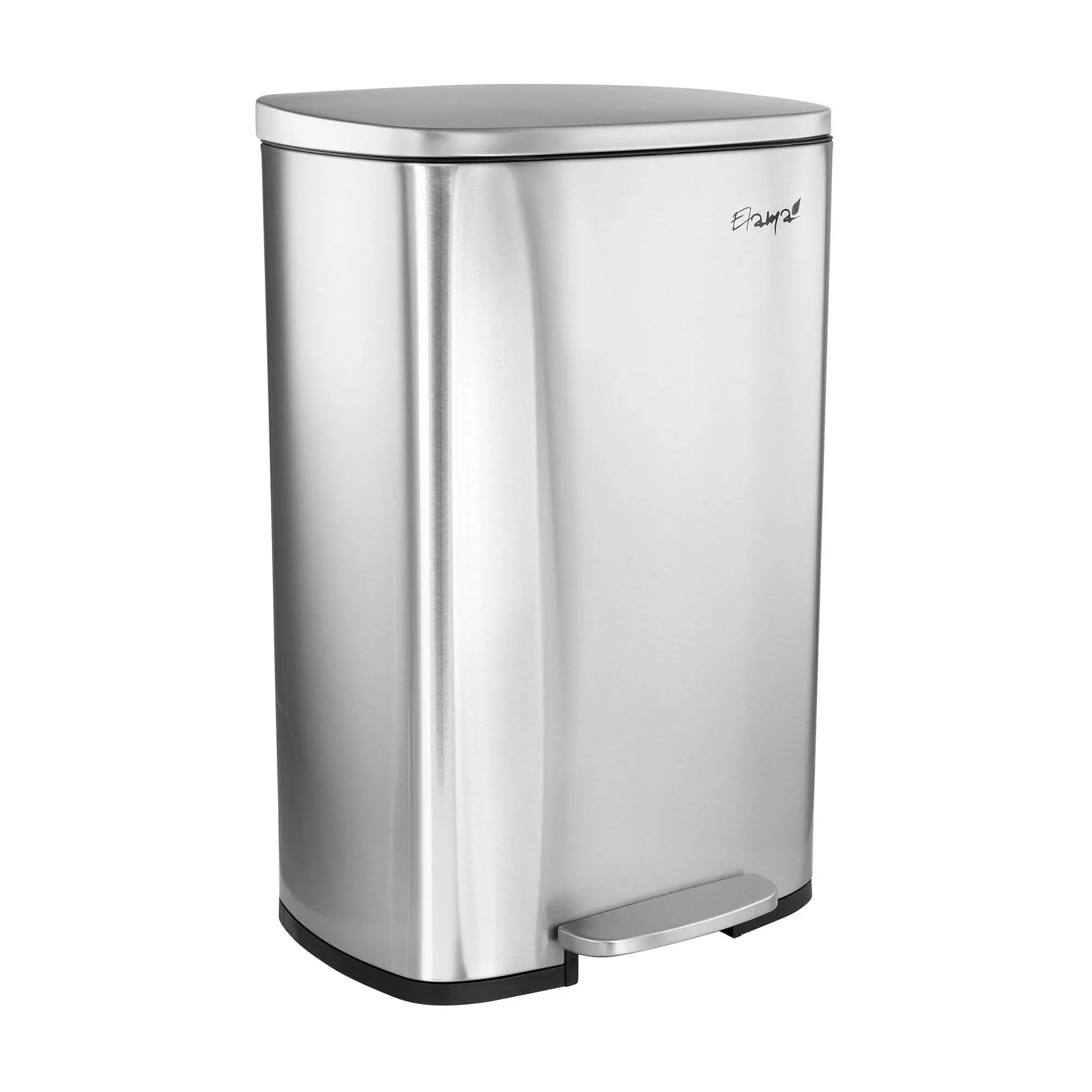 Elama 50 Liter/13 Gallon Stainless Steel Step T ash Bin Elama 50 Liter/13 Gallon Stainless Steel Step T ash Bin