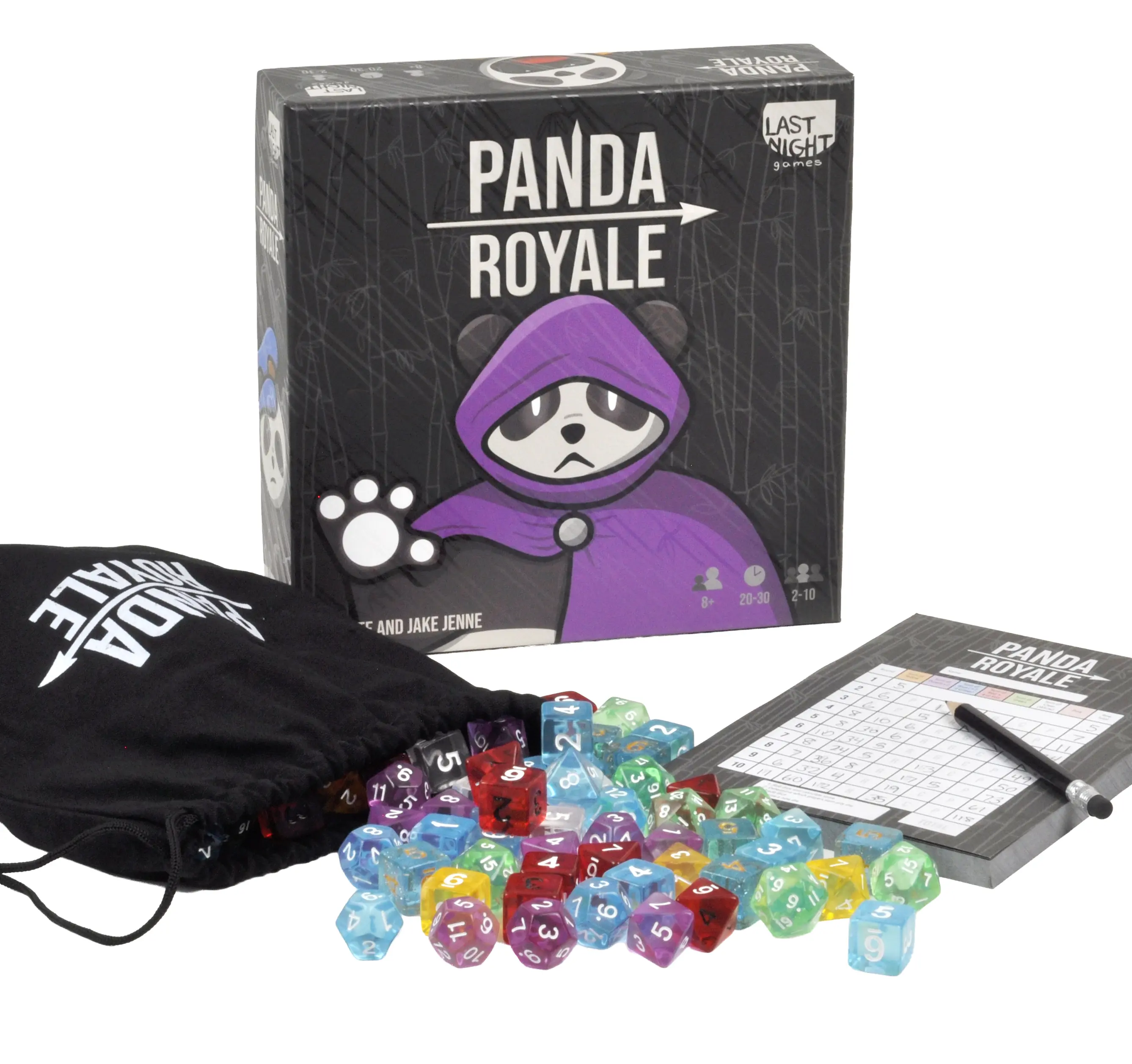 Panda Royale, the best dice game for 2-10 players