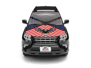 Patriotic Eagle Hood Cover