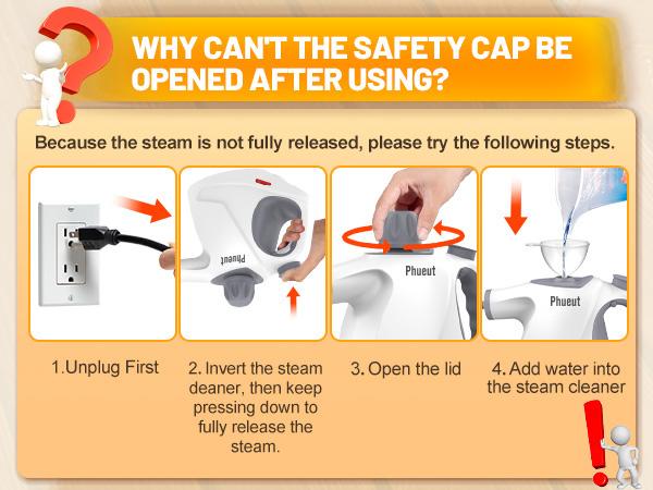 Phueut 1250W Pressurized Steam Cleaner with 11-Piece Accessories 360-Degree Angle for Floor Grout Tile Grease Multipurpose Home Cleaning Tool 15.2OZ Water Tank Capacity Phueut 1250W Pressurized Steam Cleaner with 11-Piece Accessories 360-Degree Angle for Floor Grout Tile Grease Multipurpose Home Cleaning Tool 15.2OZ Water Tank Capacity