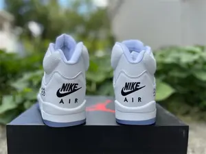 Cream White Base Soft Pebbled Leather Honeycomb Mesh Silver 3D Tooth Ice Blue Transparent Sole Vintage Mid Tops