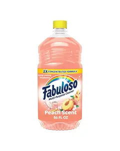 Fabuloso Multi-Purpose Cleaner, 2X Concentrated Formula, Floor Cleaner, Peach Scent, 56 fl oz