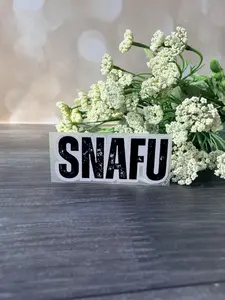 SNAFU - Police / Military Sticker