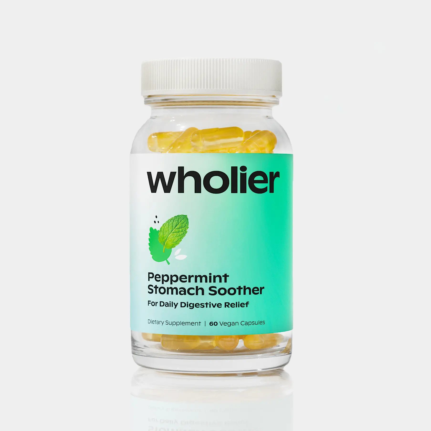 Peppermint Stomach Soother Fast Relief for Bloating, Gas, Nausea + Stomach Disco...