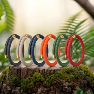 Aromatherapy Bracelet for Women & Men - Natural Essential Oil Diffuser Jewelry, Long-Lasting Scent, Adjustable & Stylish for Daily Wear (Multiple Colors & Styles)