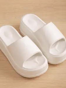 Women's High-Heeled Sandals Summer Fashion Trendy Casual Shoes, Home Slippers, Thick Bottom Slippers, Comfortable Stylish Footwear for Daily Wear & Special Occasions