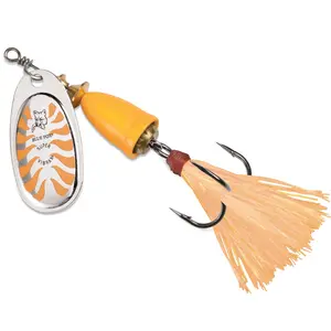 Blue Fox Classic Vibrax Glow - 3/8 oz. - Glow Orange