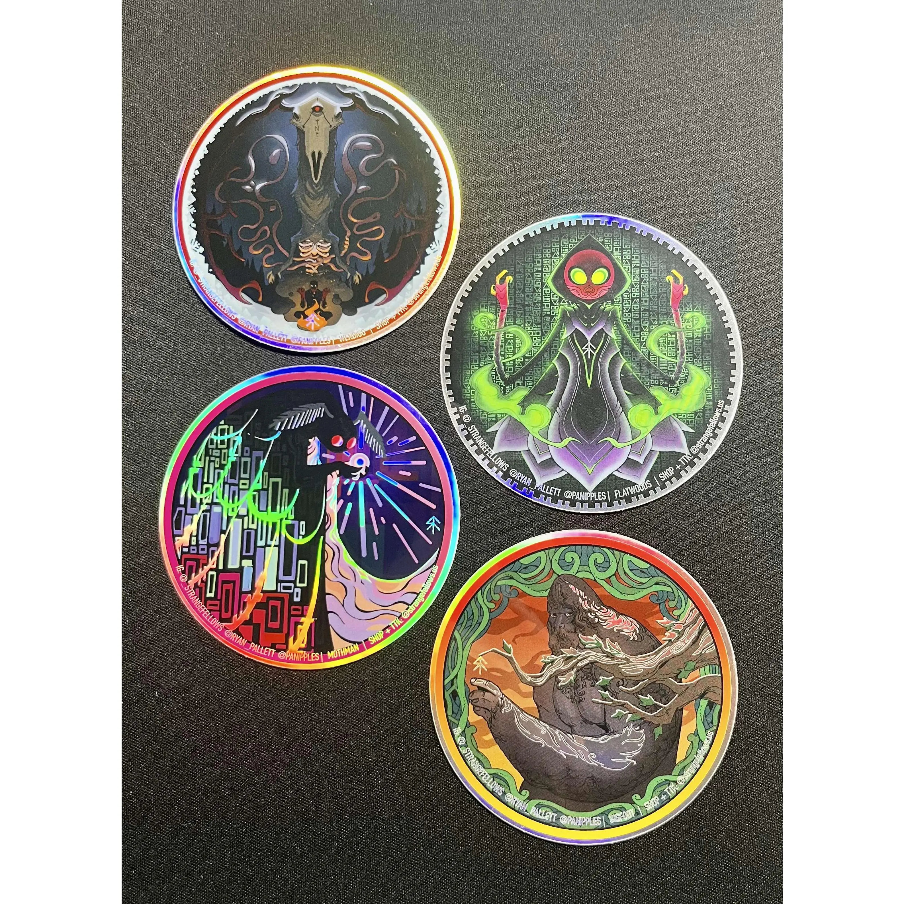 Artist Series: Ryan Pallett Cryptid Sticker Pack