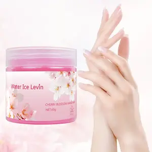 Water Ice Levin Sakura Hand Mask Cream - Moisturizing, Hydrating, Fragranced Hand Cream, Anti-Chapping Hand Mask