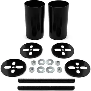 MILLISEC DIY Bag Mounting Brackets Cups Universal Fabricator Air Ride Suspension, Automobile Air Spring Accessories, Suitable for Automobile Modification, Fits Most Cars
