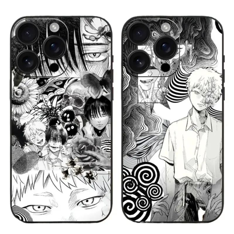 Comic Anime Summer Hikaru Died Phone Cases For iPhone 17 Promax Pro Air 16 Plus 15 14 13 12 Soft Black TPU Shockproof Dustproof Protective Cover Shells Gift For Birthday Christmas Valentine Halloween