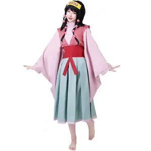 Women's Alluka Cosplay Costume Kimono Dress – Detailed & Authentic Outfit