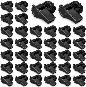 Whistle,  Whistles Lanyard, Loud Crisp Sound Whistles Bulk  Coaches, Referees Officials