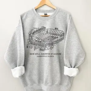 Vintage 90s Florida Football Sweatshirt, Alligator Sweater, Ben Hill Griffin, University Football Fan Gift