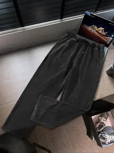 Women's Striped Trim Drawstring Waist Pants, Casual Comfy Trousers for Daily Wear, Ladies Bottoms for All Seasons