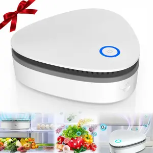 Small Portable Ozone Machine, Smoke Odor Purifier, Quiet Operation, Ideal for Home, Car, Refrigerator, Shoe Cabinet, Compact Design