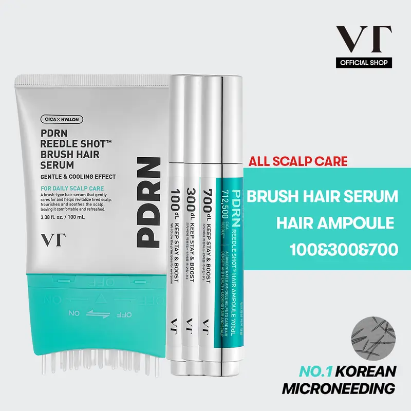 Hair Brush Serum & Hair Growth Reedle 1/3/700