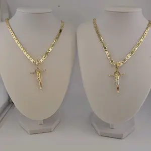 (16) #2 Jesus Christ 18KGold Plated Statue Figurine