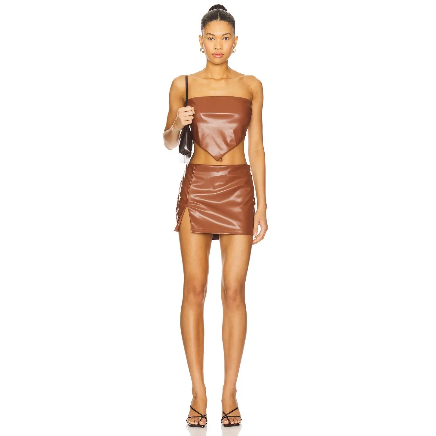 superdown Danikah Skirt Set in Camel