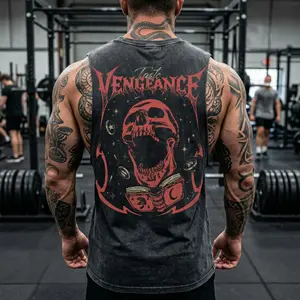 OSRS Vengeance Wash Tank Top Heavyweight Workout Tank Old School Runescape For Him