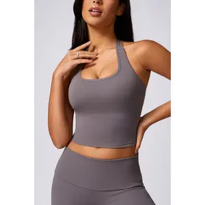 Halterneck Running Fitness Yoga Sports Bras