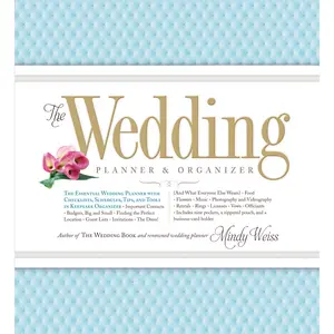 The Wedding Planner & Organizer by Mindy Weiss [Hardcover Book]