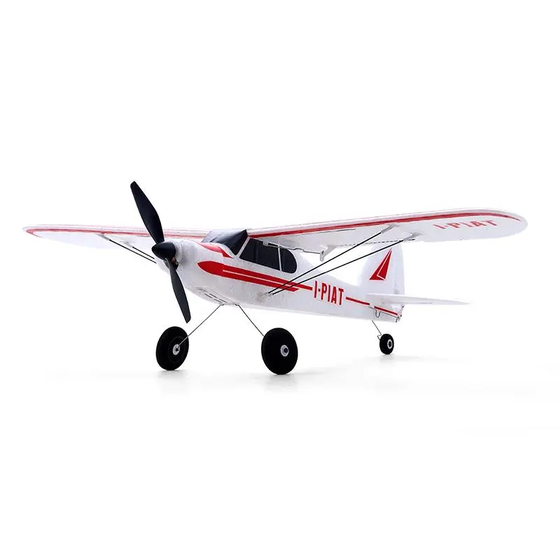 FMS Hobby 500mm PA-18 Super Cub RTF Rechargeable Hobby RC Plane - FMS RC Airplanes, Electric Remote Control Model Aircraft Toy with Battery and Charger, Rechargeable Rc Plane
