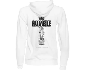 2 Chronicles 7:14 Scripture (Black Font) Unisex Hoodie