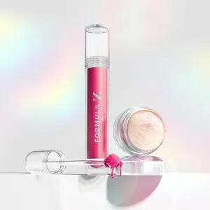 Formula Z Everyday Essentials Makeup Kit Set - Amaze Glaze® Jelly Highlighter & Luxe Diamond Gloss - Glossy Lipstick Set for Day to Night Glow