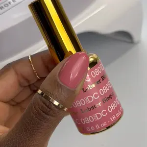 DND DC 80 LOBSTOR BISQUE Gel and Lacquer Duo nail care nail art