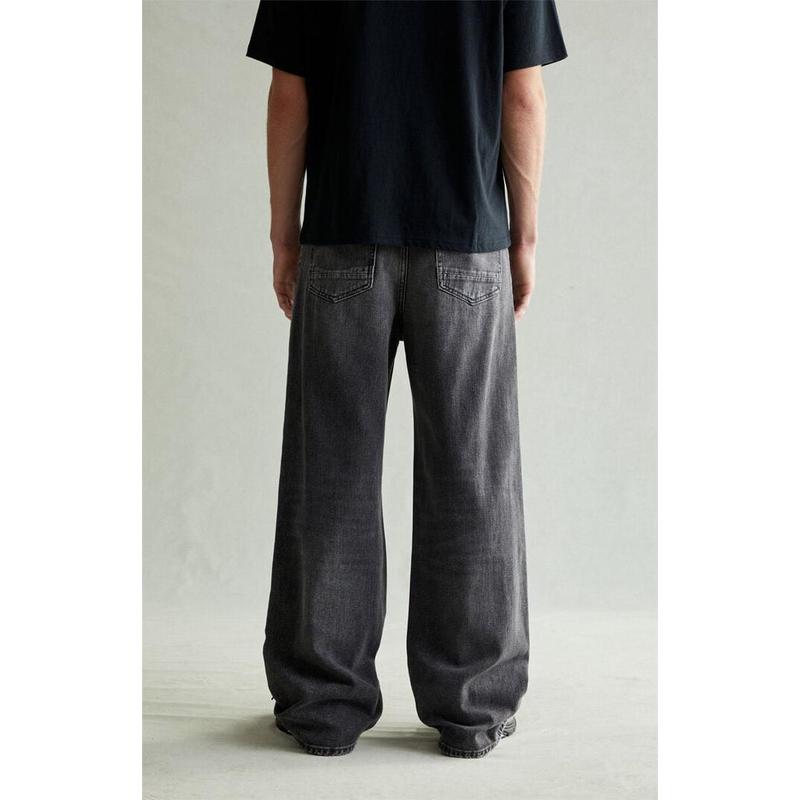 Pacsun Men's Blake Extreme Baggy Jeans Chain Gray