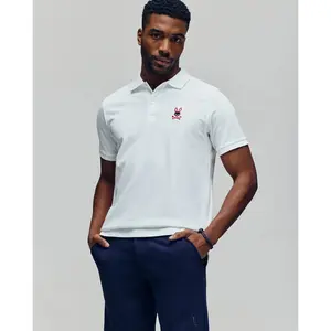 MENS MISCHIEF BUNNY PIQUE POLO - MT0100025