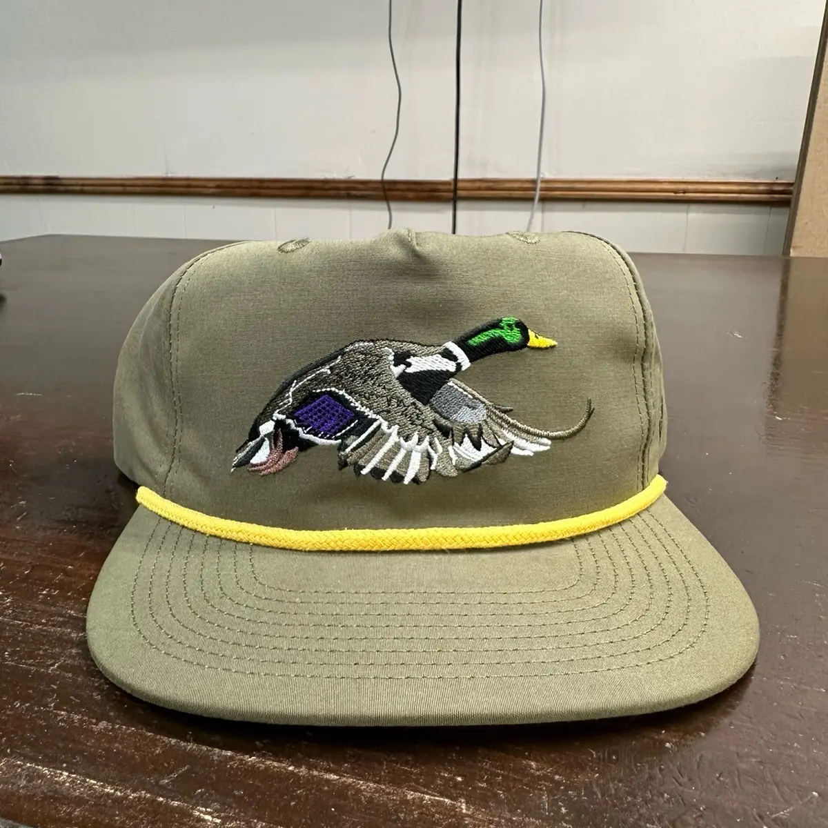 Duck Camp Mallard Rope Hat - Loden / Gold Rope