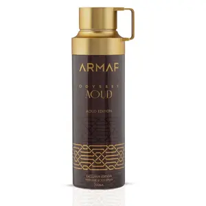 Odyssey Aoud Deodorant Spray 200ml (6.8 oz) by Armaf