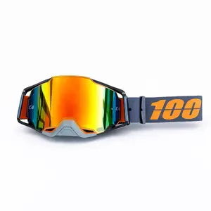 High Quality Motocross Goggles Ski Snowboard Windproof UV Protection Dirt Bike Helmet Glasses Outdoor Racing Riding Protective Eyewear Gift