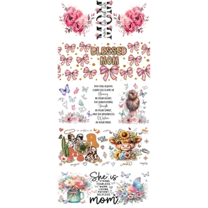 MOM UV DTF bundle for 16 oz cups